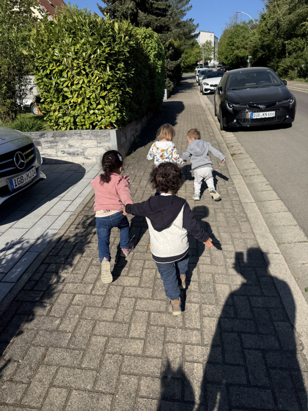 Jeden Tag draußen